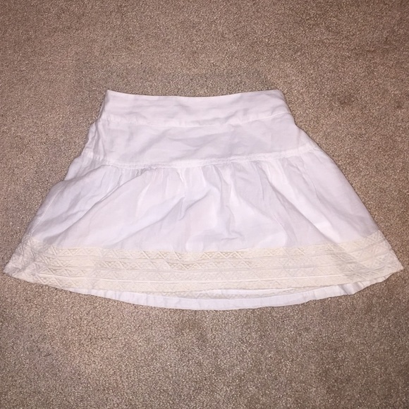 White skirt