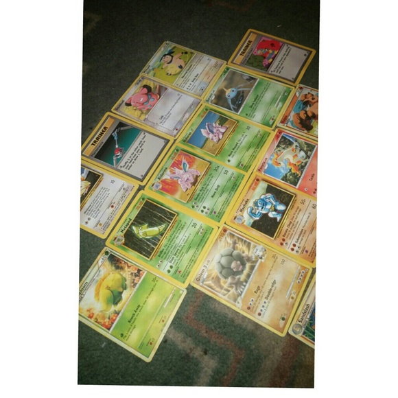 pokemon cards )