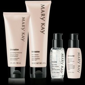 Mary Kay timewise anti-aging set.