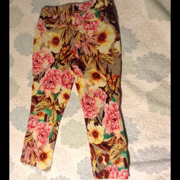 Gorgeous printed Capri pants! - Picture 2 of 2