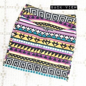 H&M Skirts - H&M Aztec graphic zip-up mini skirt H&M Skirts - H&M Aztec graphic zip-up mini skirt