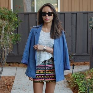 H&M Skirts - H&M Aztec graphic zip-up mini skirt H&M Skirts - H&M Aztec graphic zip-up mini skirt