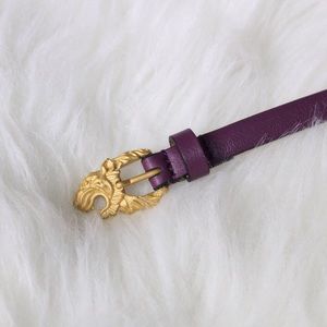 Valentino Accessories - Valentino Gold Lion Skinny Belt ▫️One Day SALE Valentino Accessories - Valentino Gold Lion Skinny Belt ▫️One Day SALE