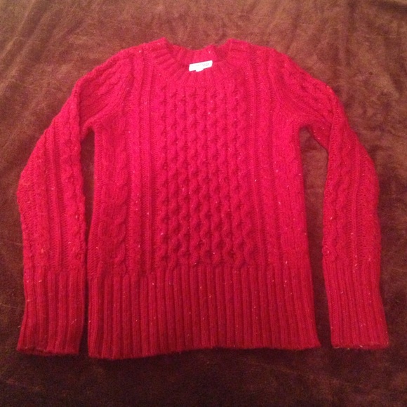 Red sweater
