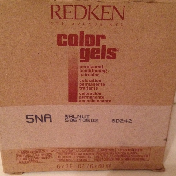 3-bottles Redken color gels 5na reserved lm1230