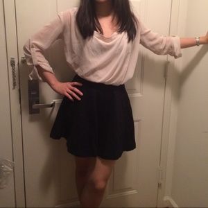 Classic cotton skater skirt