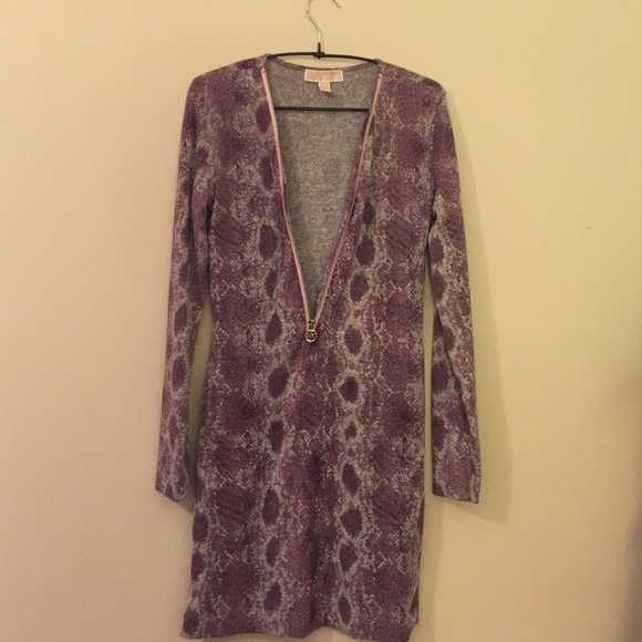 Michael Kors Plunging Dress