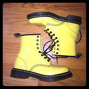 Doc Marten Yellow Boots😭💛
