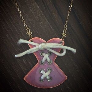 Corset Pendant necklace!