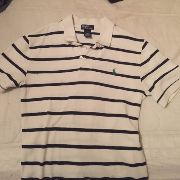 Striped polo shirt - Picture 1 of 3