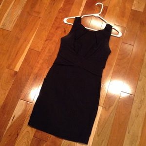 Black cocktail dress