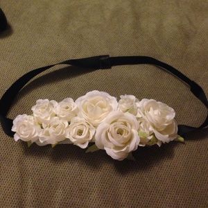 Flower head wrap / crown