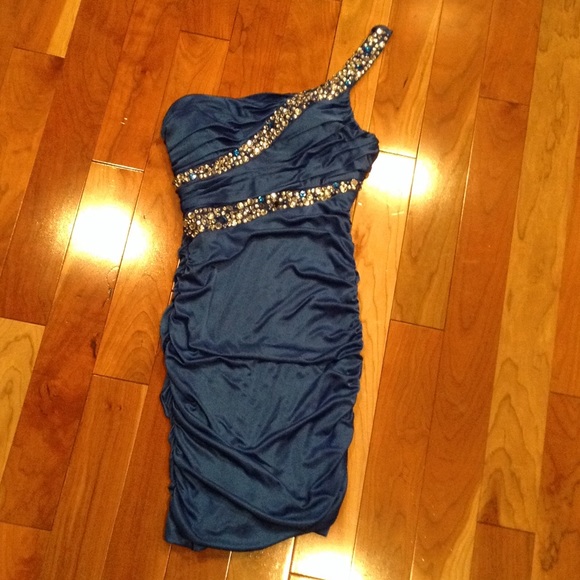 Formal royal blue dress