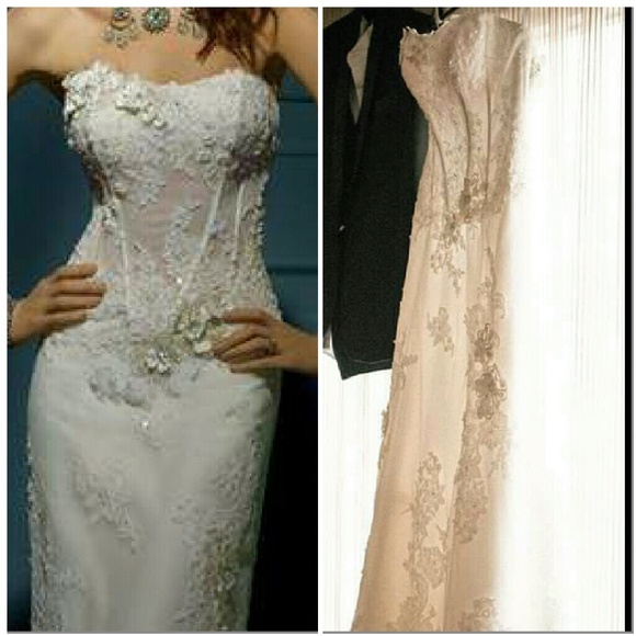 Wedding gown :) Offer me! Thanks. - Picture 2 of 4