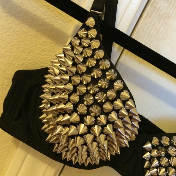 Studded Bra - Picture 2 of 2