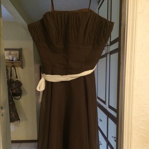 Size 21/22 short brown dress