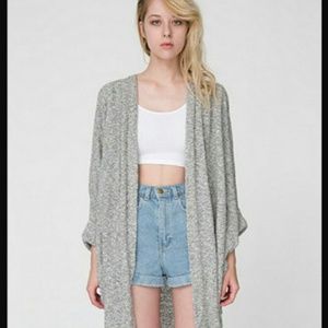 American Apparel Shawl Cardigan
