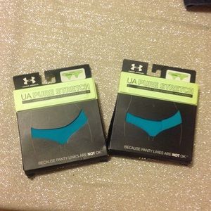 Under armour thongs still in box Nwt ON HOLD