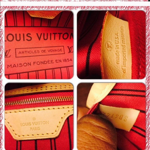 SOLD!!!! 💯% Authentic LV Neverfull MM handbag. - Picture 3 of 4