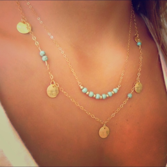 Double chain necklace - Picture 1 of 2