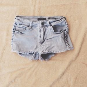 Kendall & Kylie lavender shorts