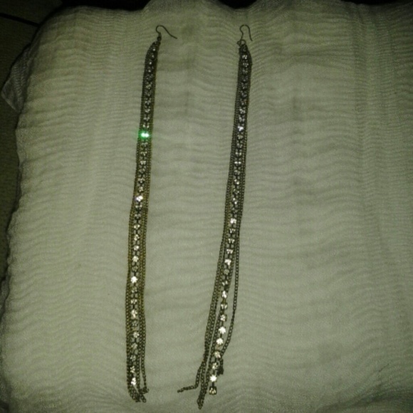 Beautiul super long  dangle earings