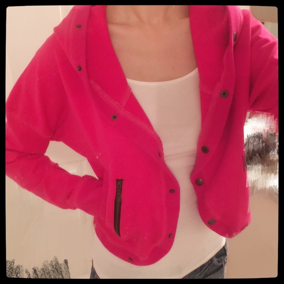 pink jacket