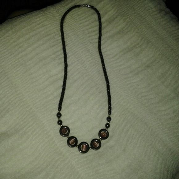 Beautiful Metal beaded necklace