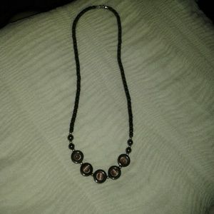 Beautiful Metal beaded necklace