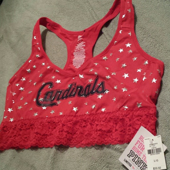 XSOLDX PINK VS Cardinals Sports Bra XSOLDX - Picture 1 of 4