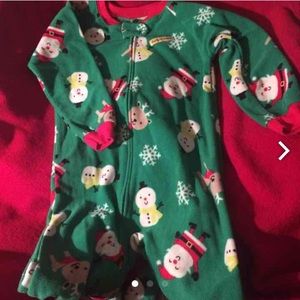 Christmas Xmas Santa Onesie 3T