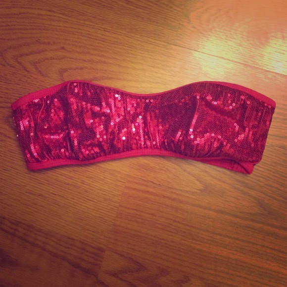 Pink Sparkle Bandeau