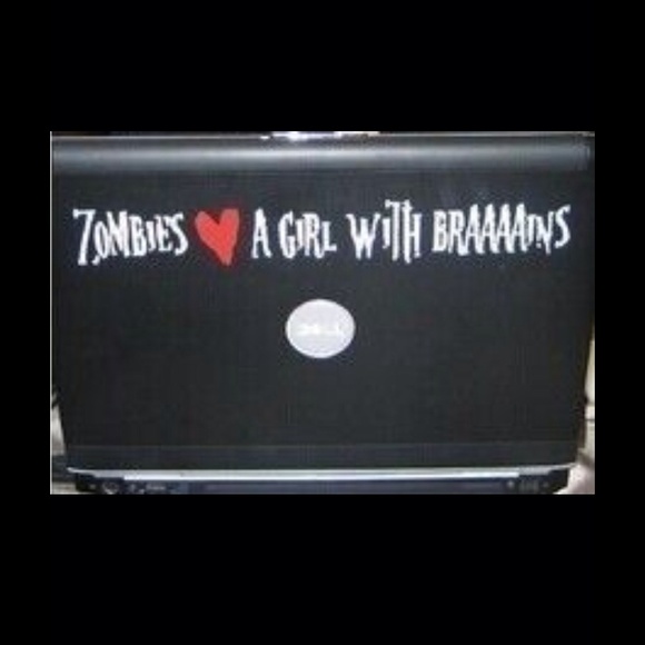 Zombies ❤️ a Girl with Braaains sticker