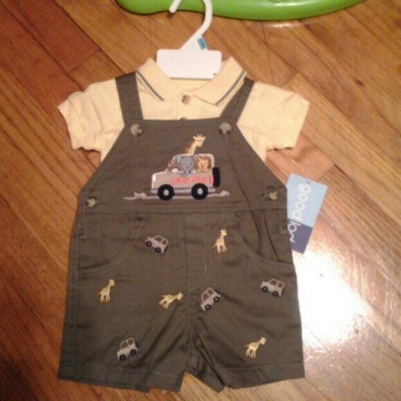 Kahki green Overall Jumper-boy's