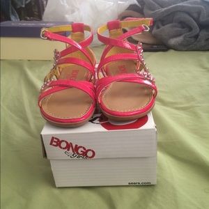 Bongo pink girl sandals