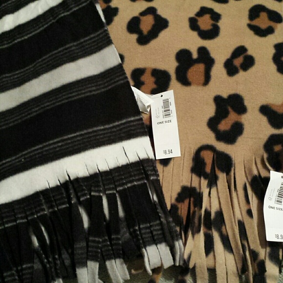 Two Fleece Scarves