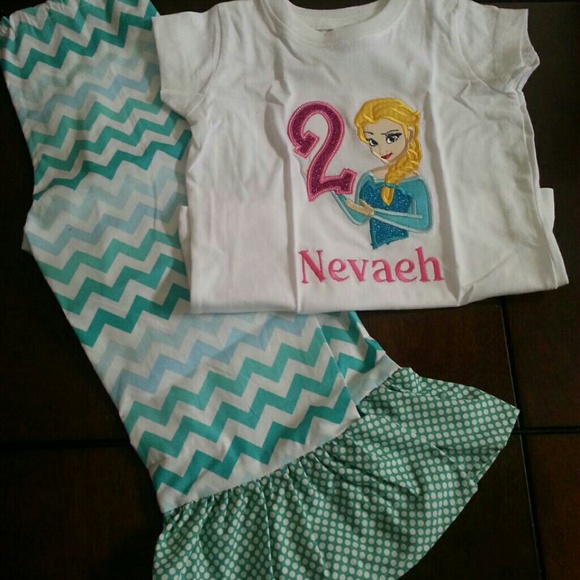Disney Frozen 2nd birthday outfit