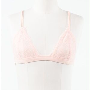 CAYDENCE PEACH LACE BRALETTE