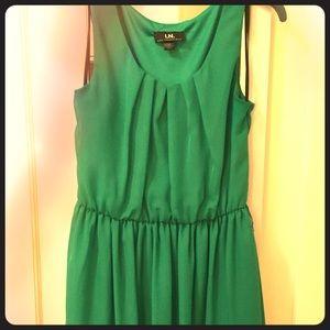 Emerald Green I.N. Dress