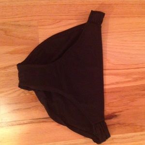 Black bikini bottoms