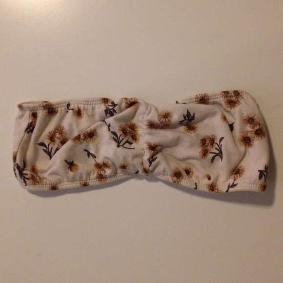 Brandy Melville Sunflower Bandeau