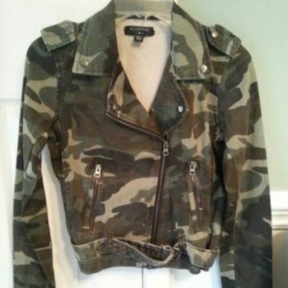 Army Moto Jacket