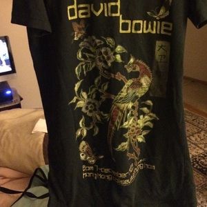 David Bowie vintage inspire concert tee