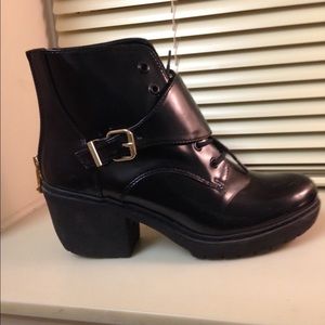 Urban Outfitters leather booties