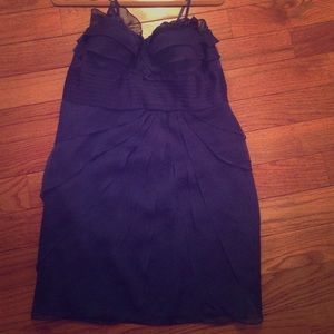 Adrianna Papell Short Blue Dress