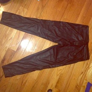 Faux Leather Leggings