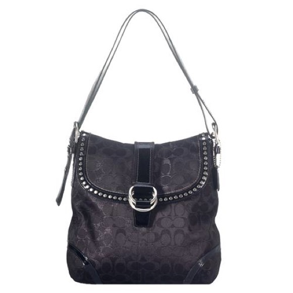 Coach studded handbag