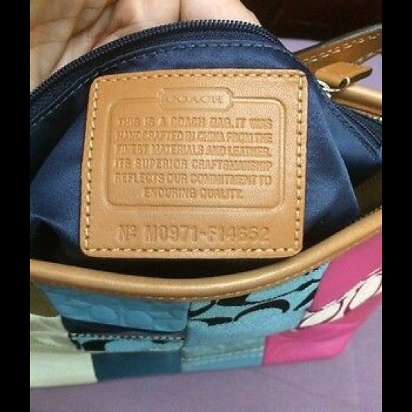 Coach Patchwork Handbag - Picture 2 of 3