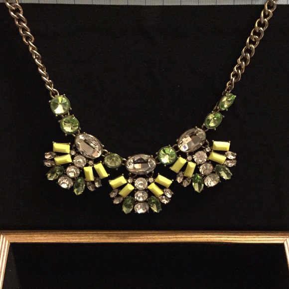 J. Crew Neon Statement Necklace - Picture 2 of 4