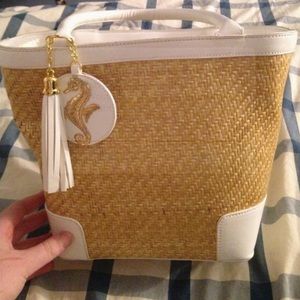 Queen Bee structured purse, medium size